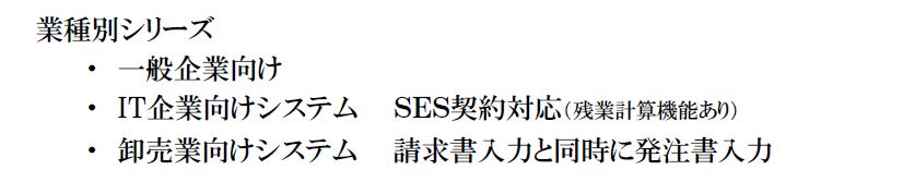 業種別シリーズ